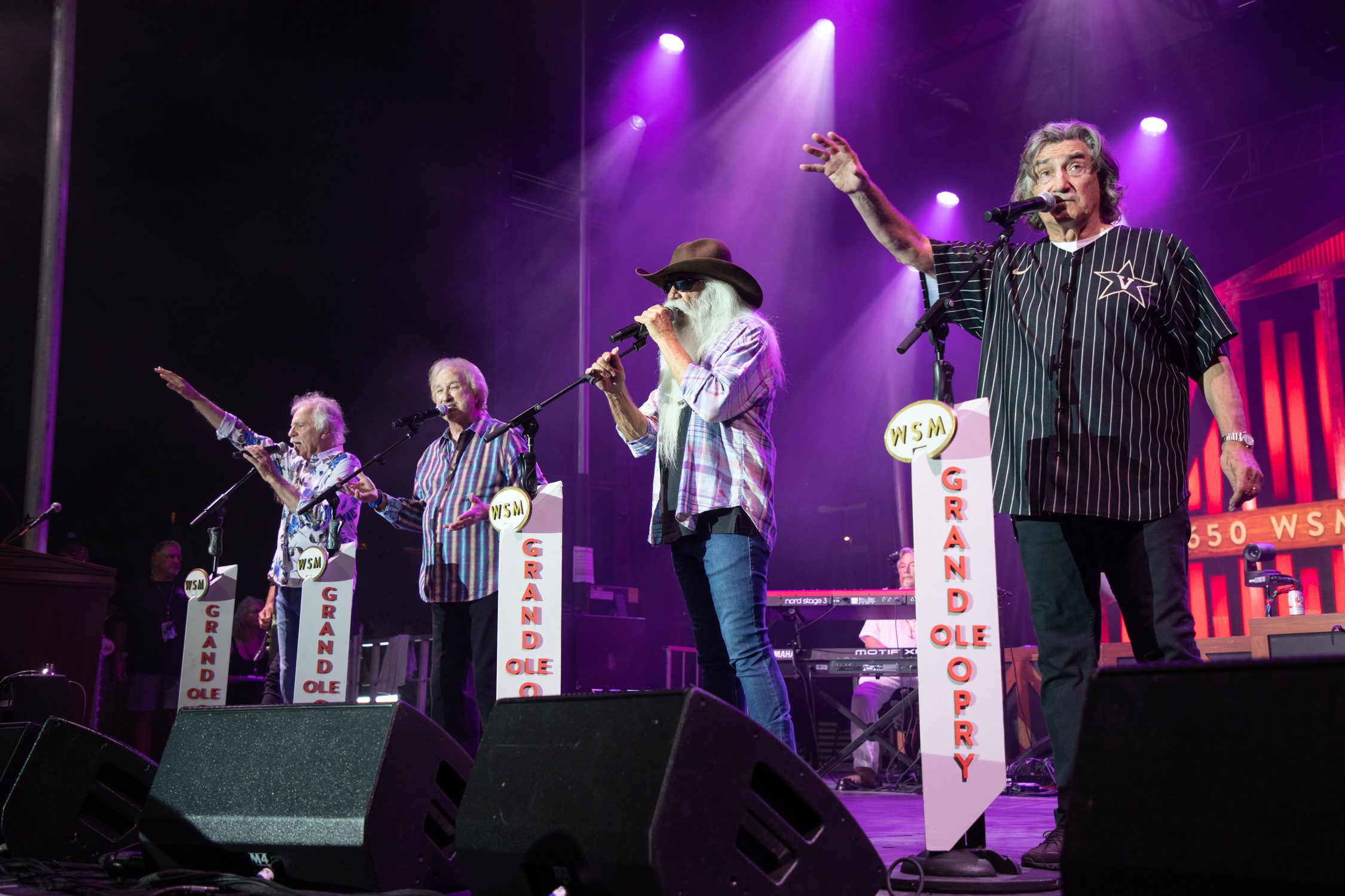 Crowd at a The Oak Ridge Boys show